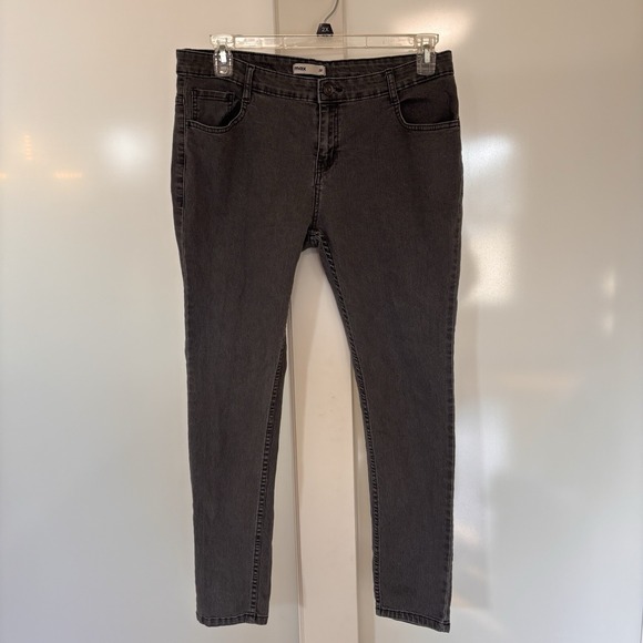 Max & Co. Denim - Max Womens Size 36 Stretch Skinny Dark Wash Denim Blue Jeans Actual 34x27